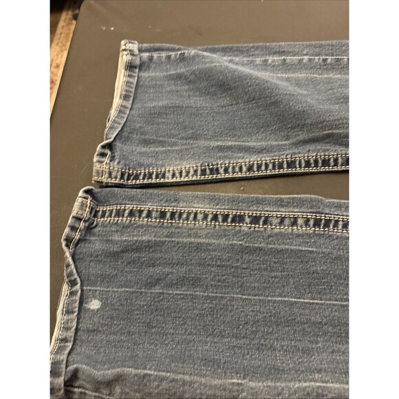 Miss Me Women 28 JP572882 Boot Thick Stitch Embroidered Pocket Jeans Distressed - Picture 6 of 13